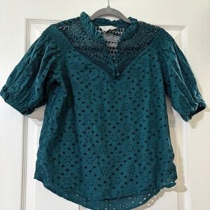 4 for $20 SALE! Dark Turquise blouse Size M